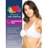 Fruit of the Loom Women’s Multi-Pack Unlined Underwire Cotton Bra(White 86ck / Sand)