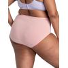 Fruit of the Loom Women’s Plus Size Underwear Briefs, Fit for Me, Designed to Fit Your Curves(Brief – Cotton Stretch – Colors May Vary)