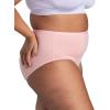 Fruit of the Loom Women’s Plus Size Underwear Briefs, Fit for Me, Designed to Fit Your Curves(Brief – Cotton Stretch – Colors May Vary)