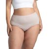 Fruit of the Loom Women’s Plus Size Underwear Briefs, Fit for Me, Designed to Fit Your Curves(Brief – Microfiber – Colors May Vary)