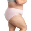 Fruit of the Loom Women’s Plus Size Underwear Briefs, Fit for Me, Designed to Fit Your Curves(Hi Cut – Micro Mesh – Colors May Vary)