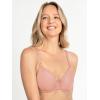 Fruit of the Loom Women’s Smooth Spacer T-Shirt Bra -Breathable, Ultra-Soft, Flexible, and Invisible Under Tees(Rose Shadow)