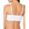 Fruit of the Loom Women’s Spaghetti Strap Cotton Sports Bra-All-Day Comfort(Blushing Rose/White/Black Hue)