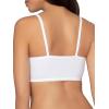 Fruit of the Loom Women’s Spaghetti Strap Cotton Sports Bra-All-Day Comfort(Mint Chip/White/Grey Heather)