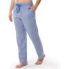 Fruit of the Loom mens Broadcloth Woven Sleep Pajama Pant(Blue Stripe)