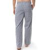 Fruit of the Loom mens Broadcloth Woven Sleep Pajama Pant(Ebony Plaid)
