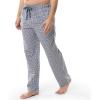 Fruit of the Loom mens Broadcloth Woven Sleep Pajama Pant(Ebony Plaid)