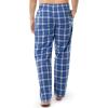 Fruit of the Loom mens Broadcloth Woven Sleep Pajama Pant(Navy Plaid)