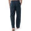 Fruit of the Loom mens Broadcloth Woven Sleep Pajama Pant(Navy Plaid/Green)