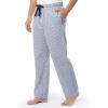 Fruit of the Loom mens Broadcloth Woven Sleep Pajama Pant(Navy Stripe)