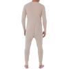 Fruit of the Loom mens Premium Thermal Union Suit(Oatmeal)