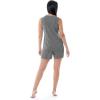 Fruit of the Loom womens Breathable Tank Top and Short 2 Piece Sleep Set(Heather Grey)