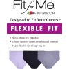 Fruit of the Loom womens Fit for Me Plus Size Underwear Briefs, Brief – Flexible Fit Assorted, 11 US