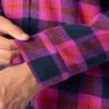 Fruit of the Loom womens Flannel Sleep Shirt(Multi Plaid)