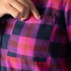 Fruit of the Loom womens Flannel Sleep Shirt(Multi Plaid)
