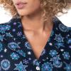 Fruit of the Loom womens Flannel Sleep Shirt(Starflake)