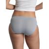 Fruit of the Loom womens No Show Seamless Underwear, Amazing Stretch & No Panty Lines, Available in Plus Size(Bikini – 6 Pack – Colors May Vary)