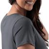 Fruit of the Loom womens Super Soft and Breathable Sleep Shirt(Soft Grey)