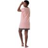 Fruit of the Loom womens Super Soft and Breathable Sleep Shirt(Soft Pink)