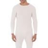 Fruit of the Loom Men’s Classic Midweight Waffle Thermal Underwear Crew Top(Natural)