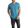 Fruit of the Loom Men’s Crafted Comfort Tee, Relaxed & Classic Fit, Sizes S-2X(Classic Fit – Pima Cotton – Neptune Blue)