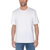 Fruit of the Loom Men’s Crafted Comfort Tee, Relaxed & Classic Fit, Sizes S-2X(Relaxed Fit – Cotton – White)