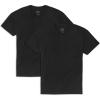 Fruit of the Loom Men’s Eversoft Cotton Short Sleeve Pocket T-Shirts, Breathable, 2-Pack(2 Pack – Black)