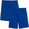 Fruit of the Loom Men’s Eversoft Cotton Shorts with Pockets (S-4XL)(2 Pack – Blue)