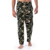 Fruit of the Loom Men’s Extended Sizes Jersey Knit Sleep Pajama Lounge Pant (1 & 2 Packs)(Camo)