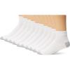 Fruit of the Loom Men’s Value 10 Pair Pack Socks(White (10 Pack))