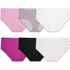 Fruit of the Loom Women’s Beyondsoft Panties(Cotton Stretch – 6 Pack – Colors May Vary)