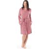 Fruit of the Loom Womens Breathable Robe(Antique Blush Heather)