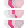 Fruit of the Loom Women’s Eversoft Cotton Underwear Multipacks, Tag Free & Breathable, Available in Plus Size(Brief – White/Pink/Nude)
