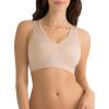 Fruit of the Loom Women’s Seamless Pullover Bra – Soft Stretch Fabric with Built-in Cups(In the Buff)