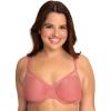 Fruit of the Loom Women’s Smooth Spacer T-Shirt Bra -Breathable, Ultra-Soft, Flexible, and Invisible Under Tees(Desert Dusk)
