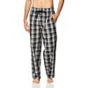 Fruit of the Loom mens Broadcloth Woven Sleep Pajama Pant(Ebony)