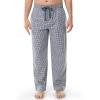 Fruit of the Loom mens Broadcloth Woven Sleep Pajama Pant(Ebony Plaid)