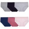 Fruit of the Loom womens No Show Seamless Underwear, Amazing Stretch & No Panty Lines, Available in Plus Size(Hipster – 6 Pack – Colors May Vary)