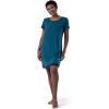Fruit of the Loom womens Super Soft and Breathable Sleep Shirt(Turquoise)