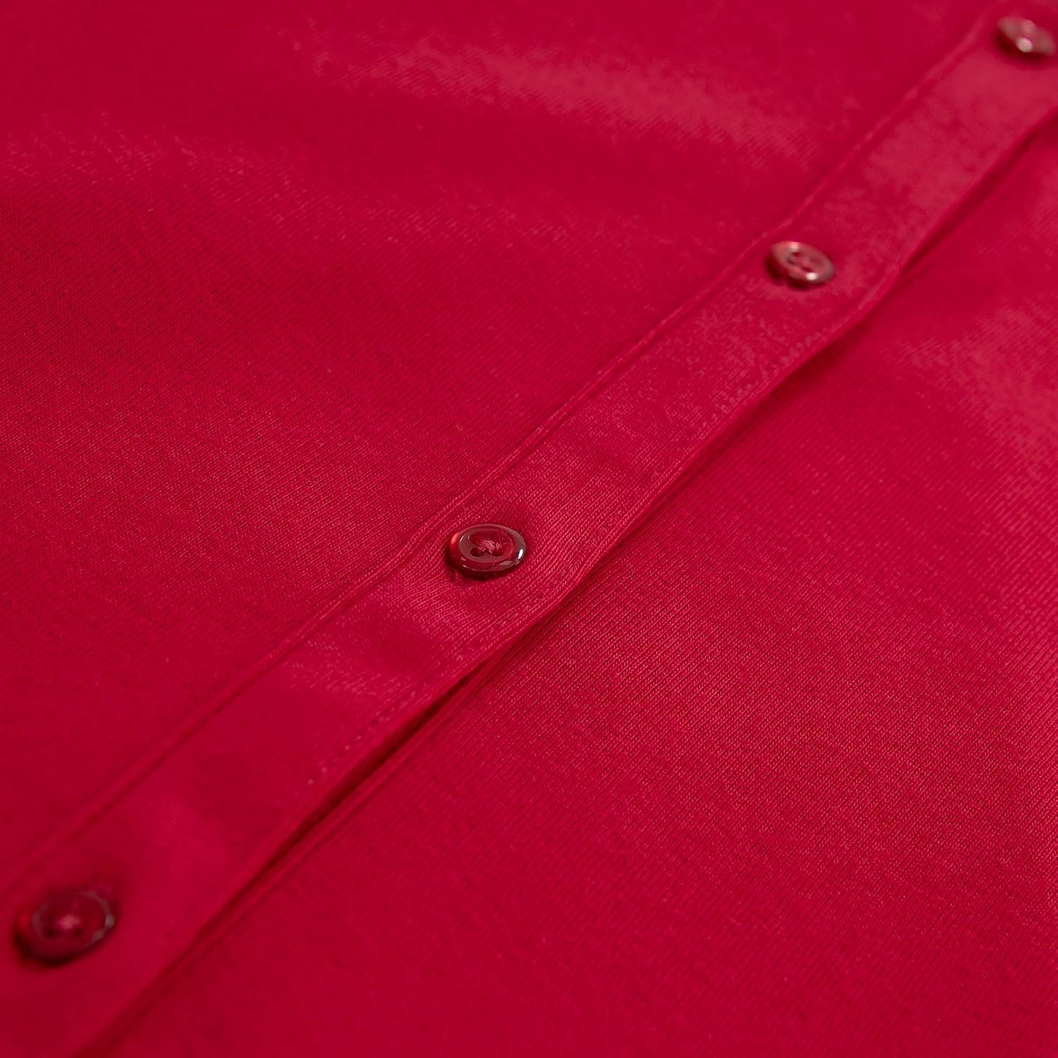 imageFruit of the Loom Girls Premium Union SuitRed