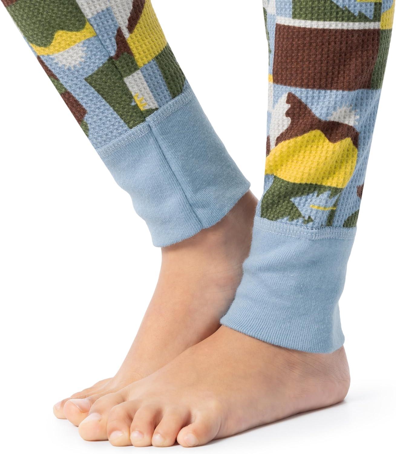 imageFruit of the Loom boys Premium Thermal Waffle Underwear SetOutdoor Geo