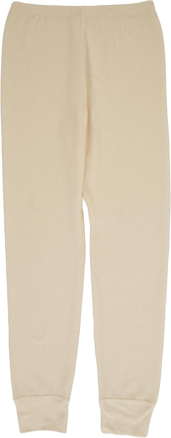 imageFruit of the Loom girls Premium Thermal Waffle Underwear SetNatural