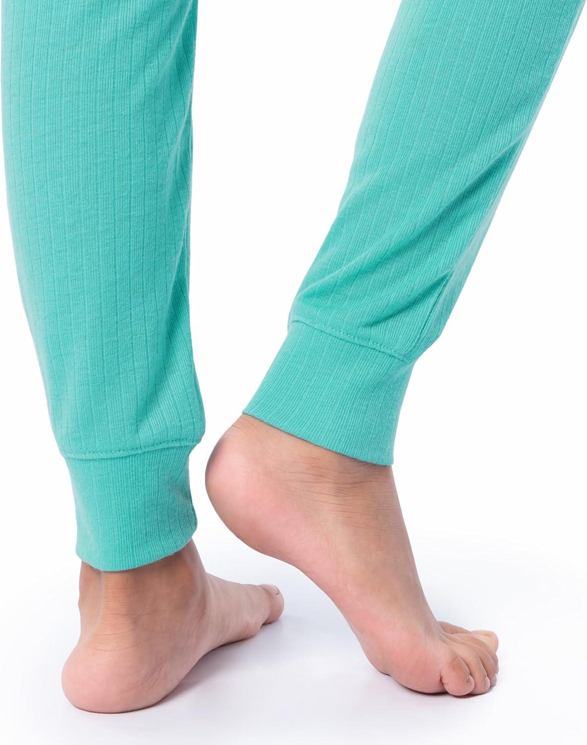 imageFruit of the Loom girls Relaxing Comfort Loose Fit 2piece Pajama SetJungle Mist