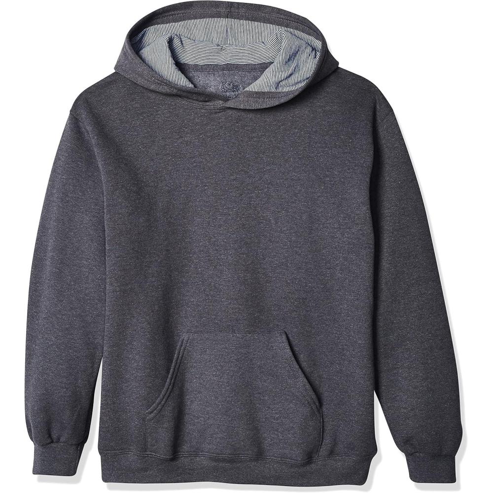 imageFruit of the Loom Boys Fleece Hoodie Sweatshirt