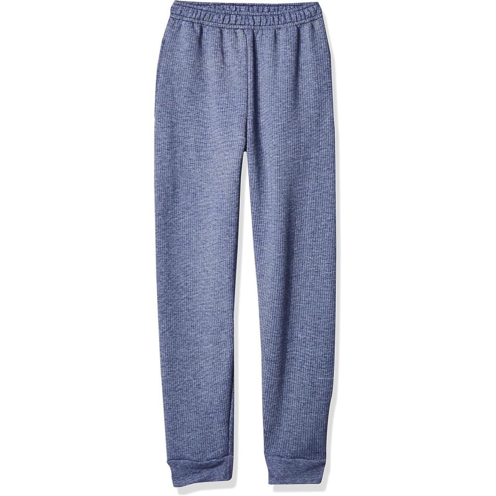 imageFruit of the Loom Boys Fleece Jogger Sweatpant Times Square StripeGhost Navy Small