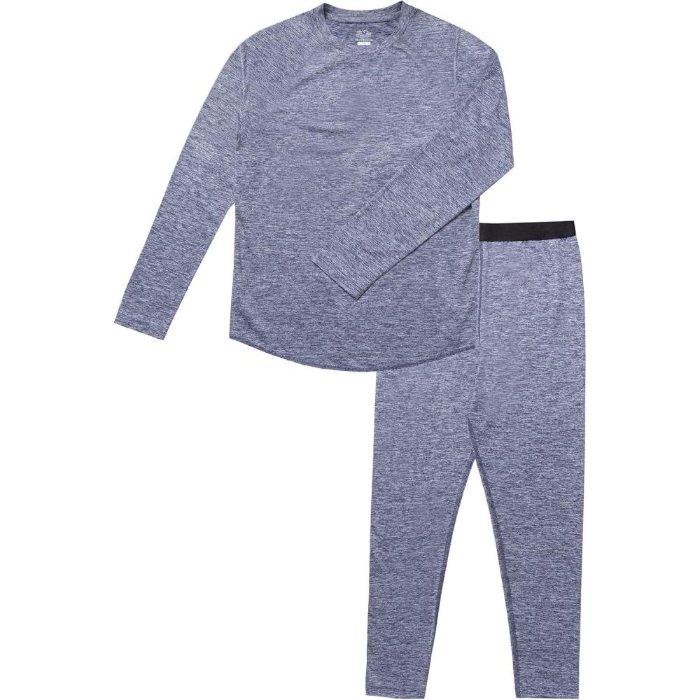 imageFruit of the Loom Boys Performance Baselayer Thermal Underwear SetBlue Cove Heather