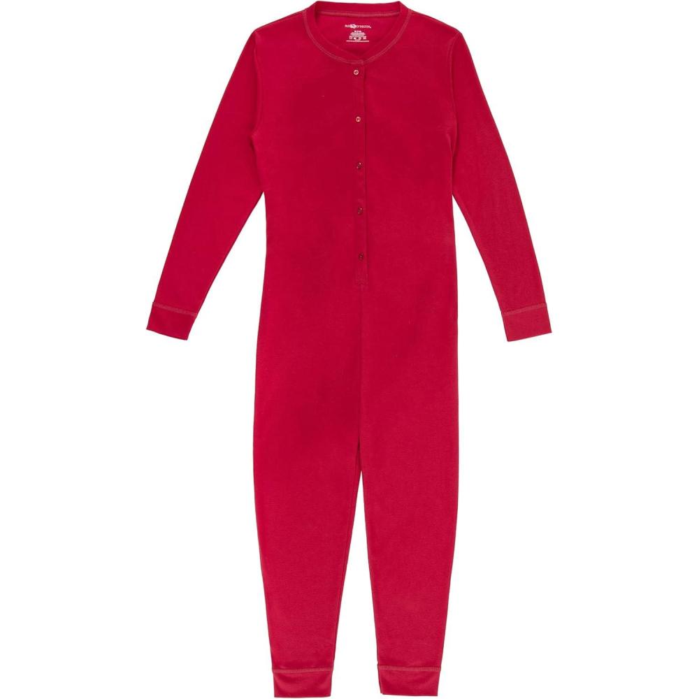 imageFruit of the Loom Boys Premium Union SuitRed