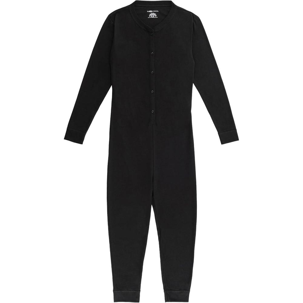 imageFruit of the Loom Girls Premium Union SuitBlack