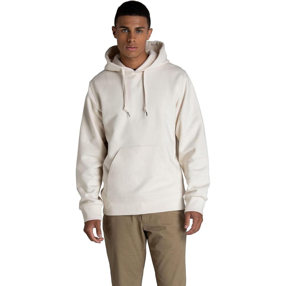 imageFruit of the Loom Mens Crafted Comfort Fleece Crewneck Sweatshirts ampamp Pullover Hoodies Super Soft Cotton Blend Sizes S2X Cream Small