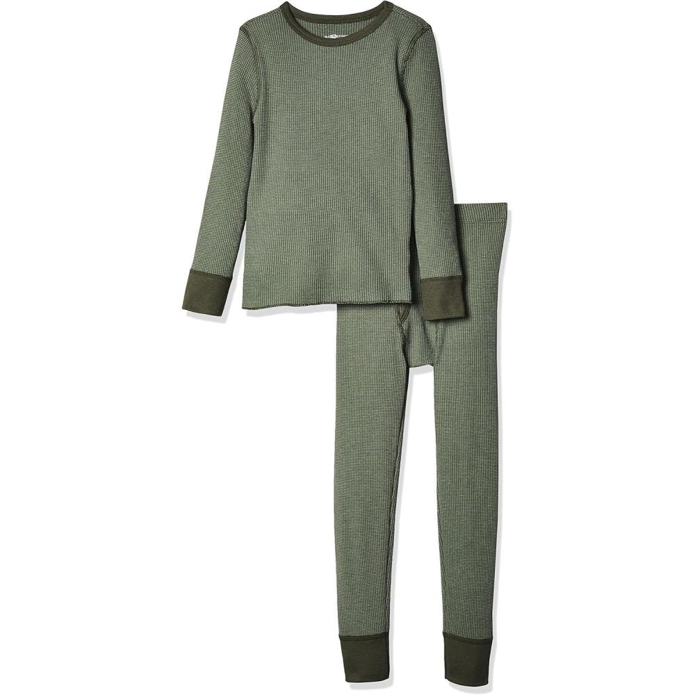 imageFruit of the Loom boys Premium Thermal Waffle Underwear SetSea Turtle